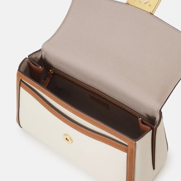 Kate Spade Katy Medium Top-handle Colorblock White Bag  Leather Crossbody - Picture 10 of 15